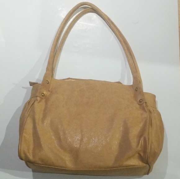 Matt & Nat gold bowling ball shoulder bag - Picture 4 of 10